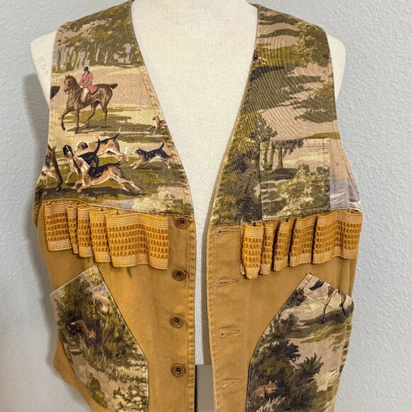 VINTAGE BANANA REPUBLIC Safari Gilet Veste Pêche VINTAGE BANANA REPUBLIC Safari Gilet Veste Pêche